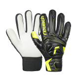 Reusch Attrakt Starter Solid Finger Support Junior 5672511 7752 black yellow 1